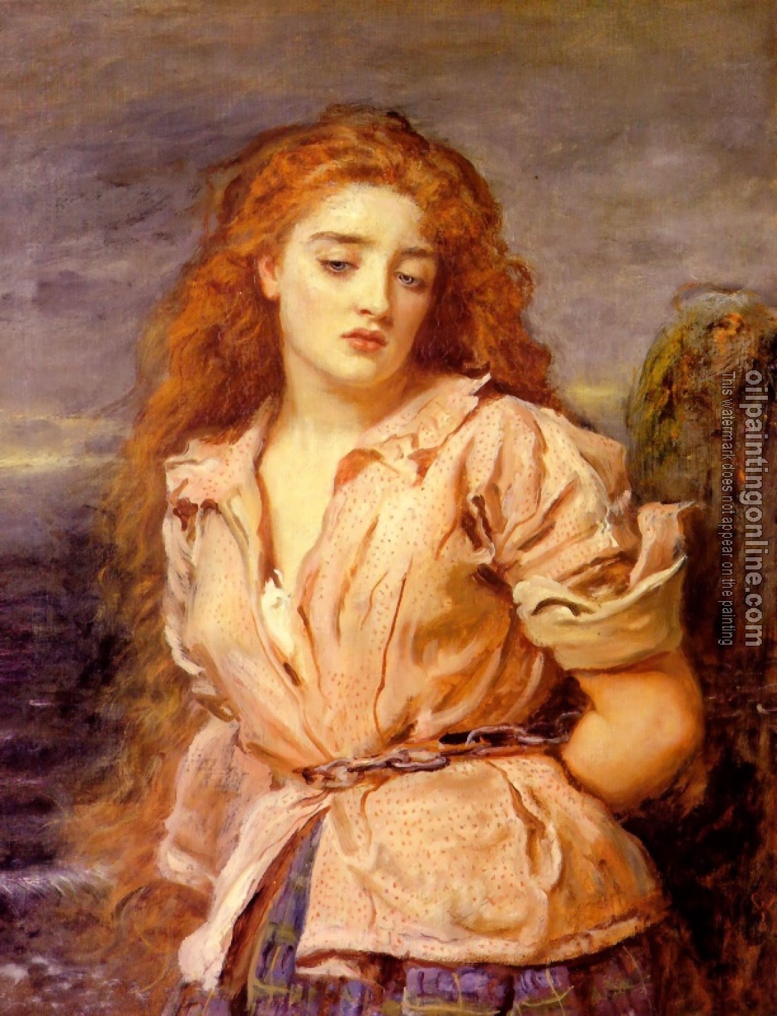 Millais, Sir John Everett - The Matyr of the Solway